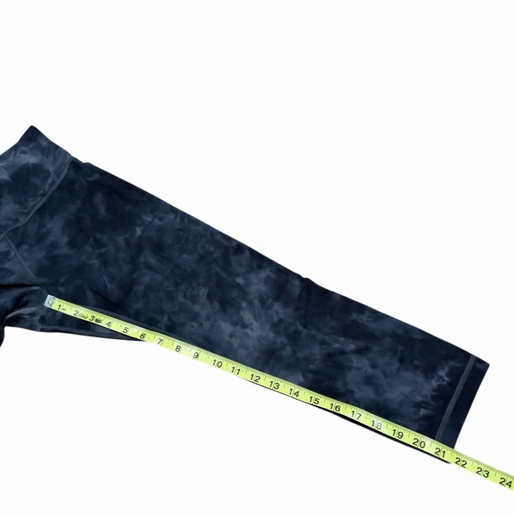 Lululemon Align High Rise Crop 21' Leggings - Diamond Dye Pitched‎ Grey - Size 6
